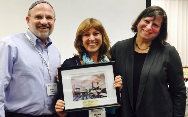 From left: Melton's director of education Rabbi Morey Schwartz, Jillian Fine and Judy Mars Kupchan. From left: Melton's director of education Rabbi Morey Schwartz, Jillian Fine and Judy Mars Kupchan.