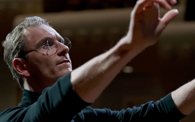Michael Fassbender stars as visionary Apple co-founder Steve Jobs in the film Steve Jobs. Michael Fassbender stars as visionary Apple co-founder Steve Jobs in the film Steve Jobs.