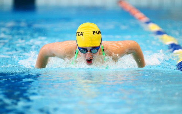 29-11-15. Maccabi Victoria swimathon at Bialik College. Photo: Peter Haskin