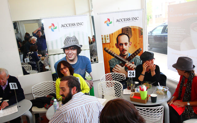 26-11-15. Access Inc 4th annual pop up cafe. Photo: Peter Haskin 26-11-15. Access Inc 4th annual pop up cafe. Photo: Peter Haskin