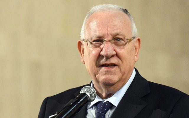 President Reuven Rivlin. President Reuven Rivlin.
