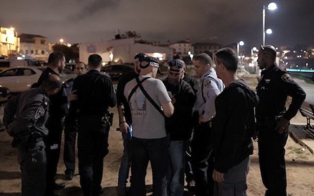 Israeli security and medics at the scene of a stabbing attack where one person was murdered and nine others were wounded in Jaffa Port, Tel Aviv on March 8, 2016. Photo by Tomer Neuberg/Flash90 Israeli security and medics at the scene of a stabbing attack where one person was murdered and nine others were wounded in Jaffa Port, Tel Aviv on March 8, 2016. Photo by Tomer Neuberg/Flash90