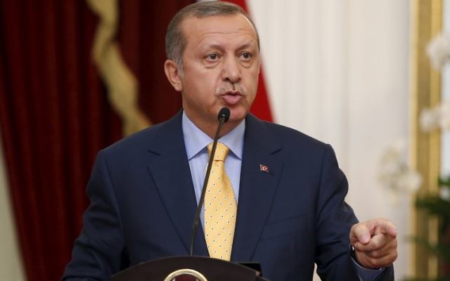 Turkish President Recep Tayyip Erdogan.