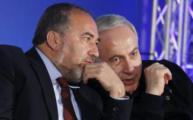 Avigdor Lieberman with Prime Minister Benjamin Netanyahu. Avigdor Lieberman with Prime Minister Benjamin Netanyahu.