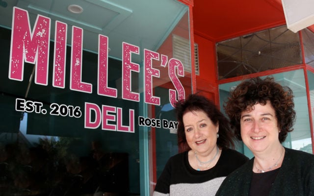 Minette Lee-Warden (left) and Dena Miller at Millee’s Deli in Rose Bay.
Photo: Noel Kessel. Minette Lee-Warden (left) and Dena Miller at Millee’s Deli in Rose Bay.
Photo: Noel Kessel.