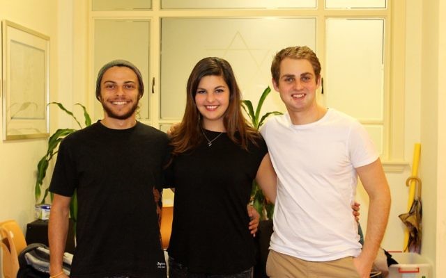 From left: Eman Banakh, Gabi Hodge and Ariel Singer. From left: Eman Banakh, Gabi Hodge and Ariel Singer.
