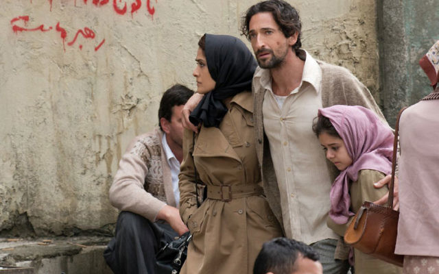 Isaac Amin (Adrien Brody), his wife Farnez (Salma Hayek) and daughter in Septembers of Shiraz. Isaac Amin (Adrien Brody), his wife Farnez (Salma Hayek) and daughter in Septembers of Shiraz.