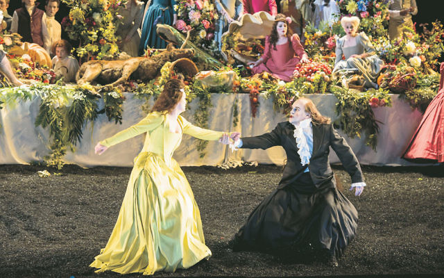 A lavish scene in Handel’s oratorio, Saul, at the Glyndebourne Festival in 2015. Photo: Bill-Cooper A lavish scene in Handel’s oratorio, Saul, at the Glyndebourne Festival in 2015. Photo: Bill-Cooper