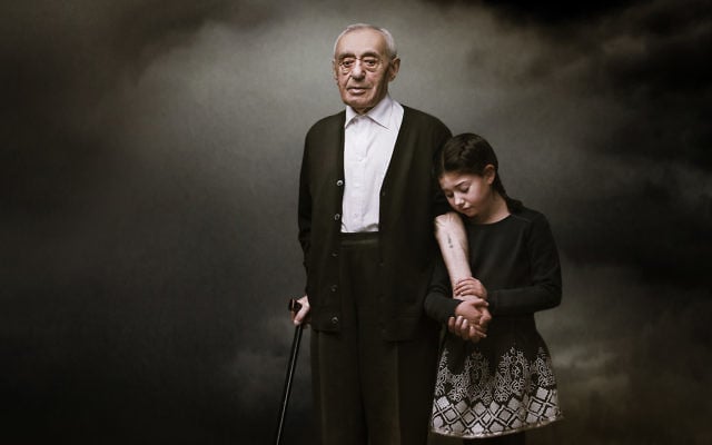 An award-winning photo of Herschel Balter and his granddaughter Tori by Kristian Piccoli. An award-winning photo of Herschel Balter and his granddaughter Tori by Kristian Piccoli.