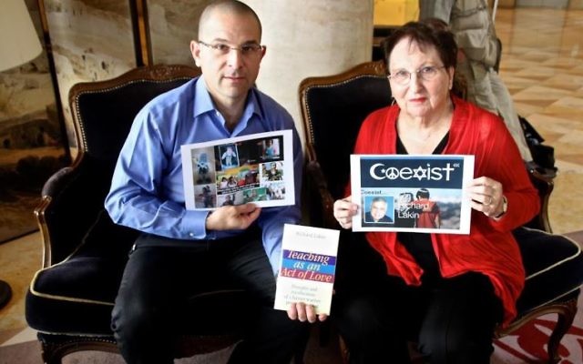 Michah Lakin Avni and Karen Lakin. (Tovah Lazaroff / JPOST) Michah Lakin Avni and Karen Lakin. (Tovah Lazaroff / JPOST)