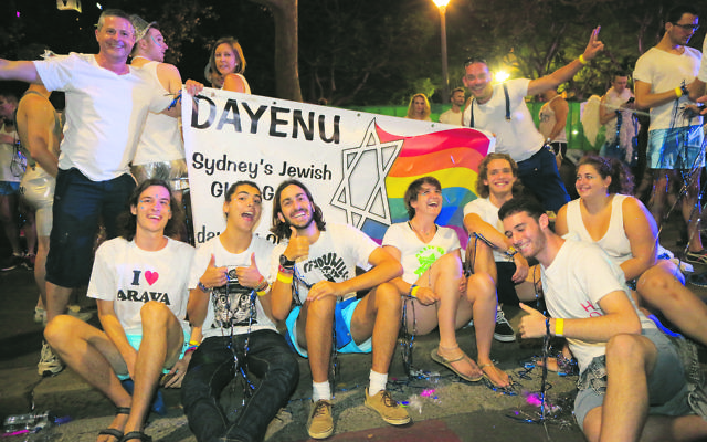 Sydney Jewish LGBTQI+ group Dayenu. Sydney Jewish LGBTQI+ group Dayenu.
