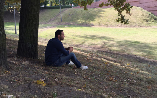 Alex Ryvchin at Babi Yar.