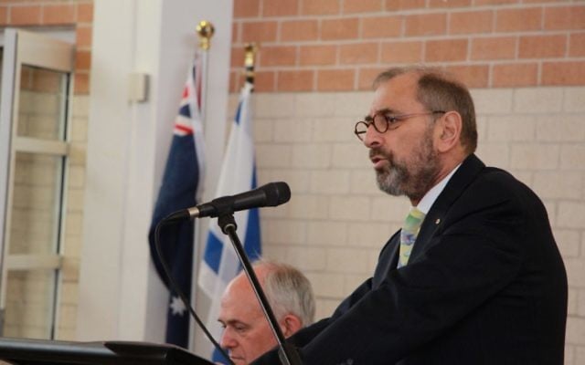 Departing ECAJ president Robert Goot addresses the 2016 ECAJ conference in Sydney on November 27. Photo: Shane Desiatnik Departing ECAJ president Robert Goot addresses the 2016 ECAJ conference in Sydney on November 27. Photo: Shane Desiatnik