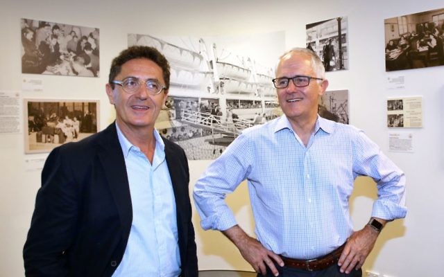JewishCare president Allan Vidor with Prime Minister Malcolm Turnbull at JewishCare’s 80th birthday celebration on December 11. Photo: Noel Kessel JewishCare president Allan Vidor with Prime Minister Malcolm Turnbull at JewishCare’s 80th birthday celebration on December 11. Photo: Noel Kessel