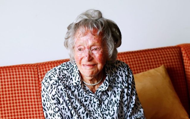 107-year-old Melbourne Jew Esther Friedman. Photo: Peter Haskin 107-year-old Melbourne Jew Esther Friedman. Photo: Peter Haskin