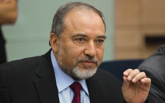 Defence Minister Avigdor Lieberman. Defence Minister Avigdor Lieberman.