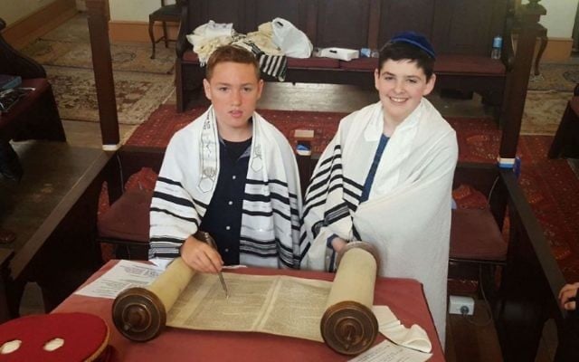 Jesse David Reich (left) and Toby Rudov.