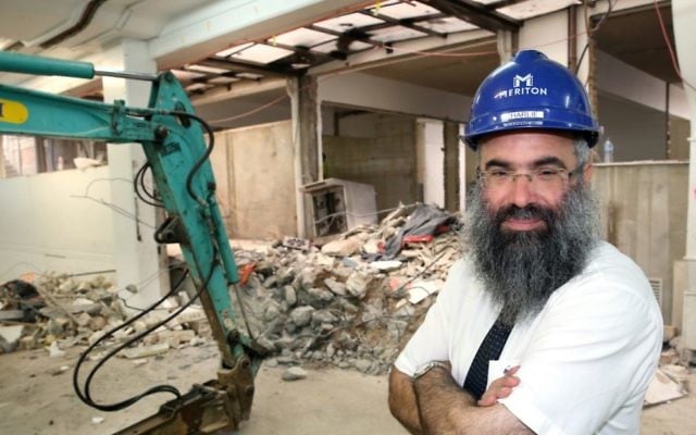 Rabbi Dr Dovid Slavin, who has implemented new policies at the Yeshiva College in Sydney. Rabbi Dr Dovid Slavin, who has implemented new policies at the Yeshiva College in Sydney.