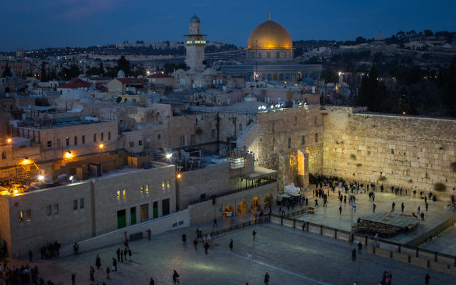 People praying at the Western Wall in the Old City of Jerusalem, Jan. 12, 2017. (Chris McGrath/Getty Images) People praying at the Western Wall in the Old City of Jerusalem, Jan. 12, 2017. (Chris McGrath/Getty Images)