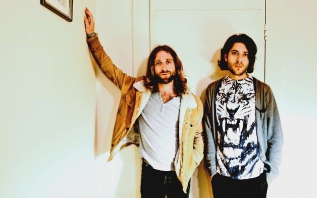 Husky Gawenda (left) and Gideon Preiss.