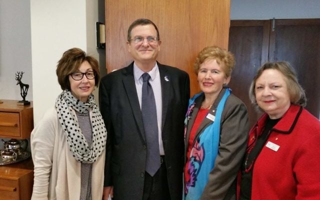 From left: Victoria Nadel, Shmuel Ben-Shmuel, Rysia Rozen, Sylvia Deutsch. From left: Victoria Nadel, Shmuel Ben-Shmuel, Rysia Rozen, Sylvia Deutsch.