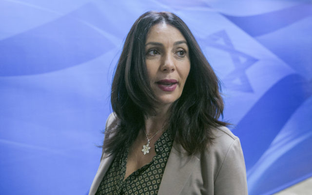 Israel's Minister of Culture, Likud politician Miri Regev, was strongly in favour of the resolution. Photo: Ohad Zwigenberg/POOL Israel's Minister of Culture, Likud politician Miri Regev, was strongly in favour of the resolution. Photo: Ohad Zwigenberg/POOL