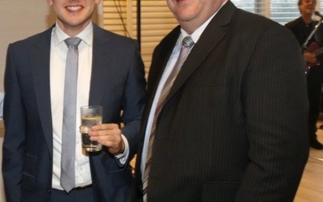 David Ossip with former JBOD president Yair Miller in 2015.
Photo: Noel Kessel. David Ossip with former JBOD president Yair Miller in 2015.
Photo: Noel Kessel.