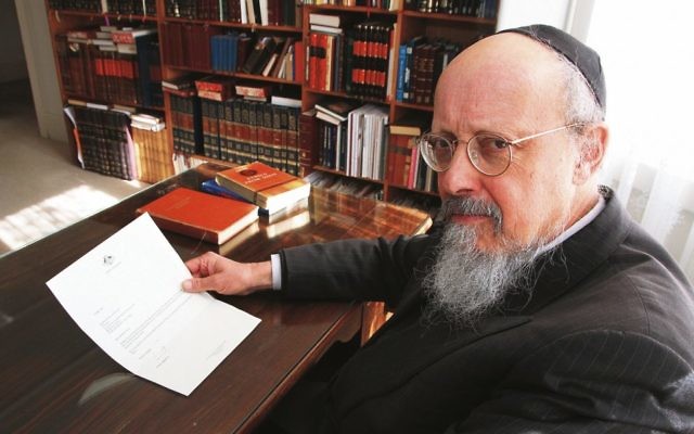 Rabbi Shimon Cowen. Photo Peter Haskin
