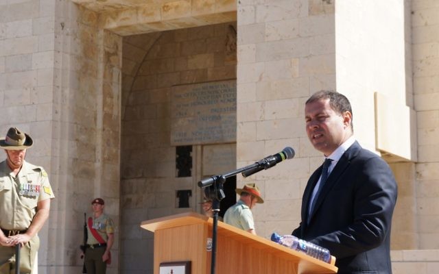 Josh Frydenberg marking Anzac Day in Israel earlier this year. Josh Frydenberg marking Anzac Day in Israel earlier this year.
