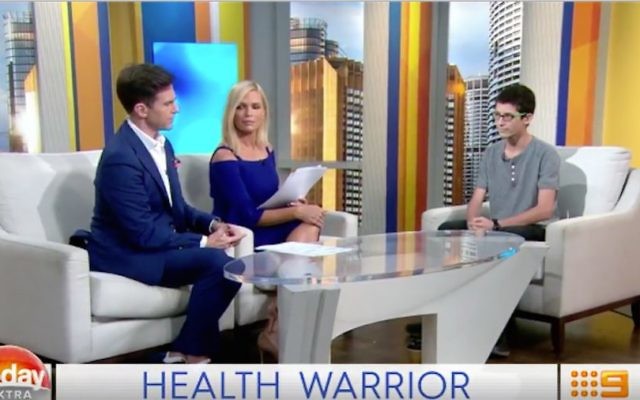 Gidon Goodman on Channel Nine's Today Extra program last week. Photo: Screenshot Gidon Goodman on Channel Nine's Today Extra program last week. Photo: Screenshot