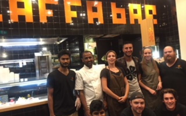The new Laffa bar in Sydney.