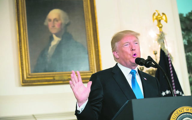 US President Donald Trump has announced additional sanctions against Iran. Photo: Drew Angerer/Getty Images US President Donald Trump has announced additional sanctions against Iran. Photo: Drew Angerer/Getty Images