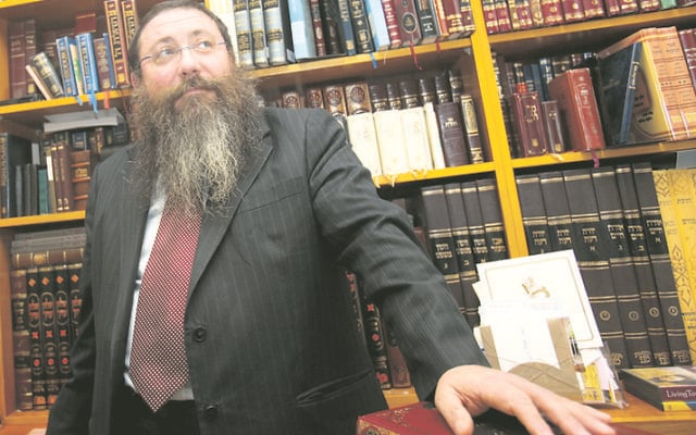 Rabbi Moshe Gutnick. Photo: Ingrid Shakenovsky Rabbi Moshe Gutnick. Photo: Ingrid Shakenovsky