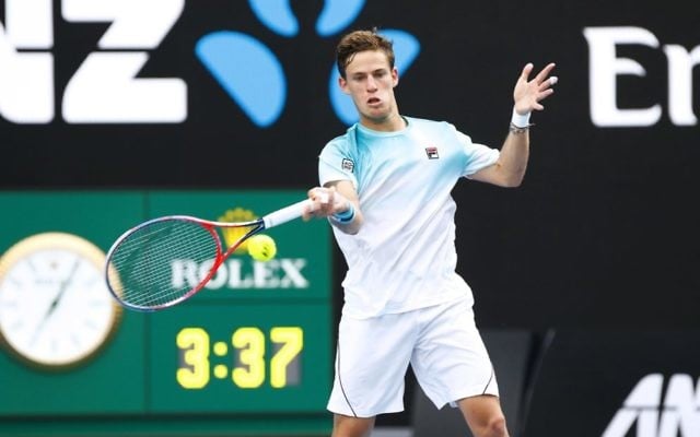 Argentine Diego Schwartzman. Photo: Peter Haskin Argentine Diego Schwartzman. Photo: Peter Haskin