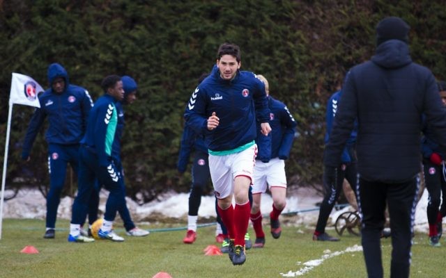 Charlton Athletic U23s player Ryan Blumberg.