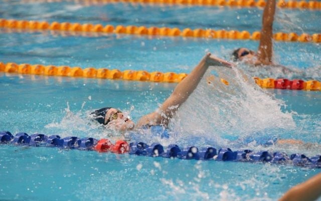 Ashley Weill in action at the 2018 Australian Age Championships at Sydney Olympic Park Aquatic Centre. Photo: Swimming Australia Ashley Weill in action at the 2018 Australian Age Championships at Sydney Olympic Park Aquatic Centre. Photo: Swimming Australia