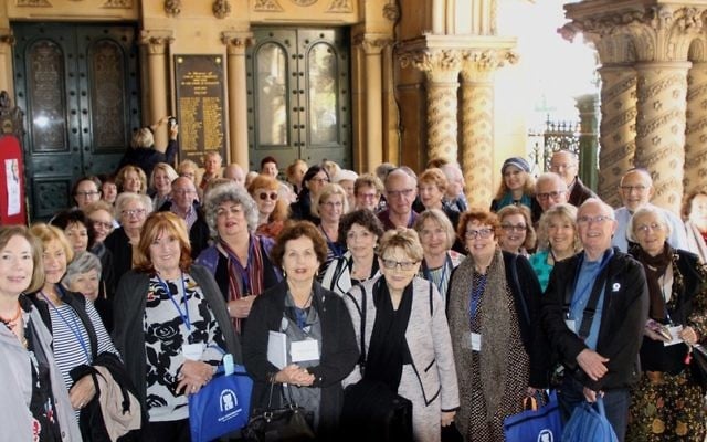 ICJW delegates in the entrance of The Great Synagogue. Photo: Wendy Bookatz ICJW delegates in the entrance of The Great Synagogue. Photo: Wendy Bookatz