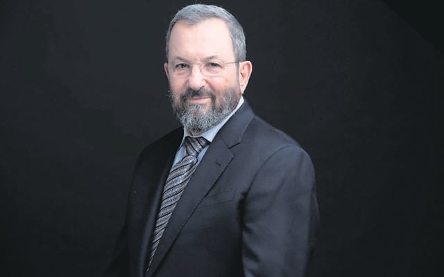 Ehud Barak for JNF.