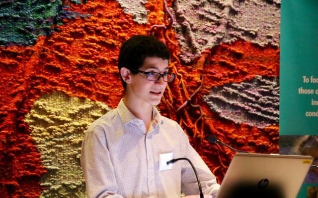 GAANZ co-founder Gidon Goodman speaking about Gaucher Disease at a Genetic Alliance Australia event at NSW Parliament House last month. GAANZ co-founder Gidon Goodman speaking about Gaucher Disease at a Genetic Alliance Australia event at NSW Parliament House last month.