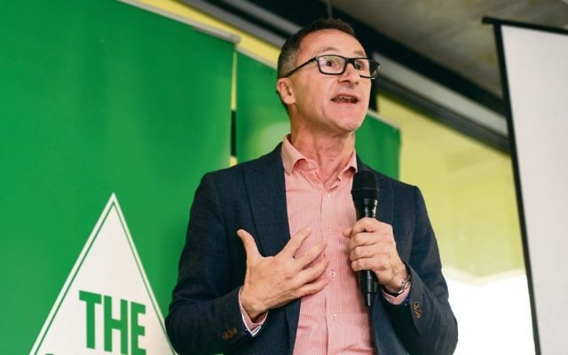 Federal Greens Leader Richard Di Natale. Photo: AAP Image/Penny Stephens Federal Greens Leader Richard Di Natale. Photo: AAP Image/Penny Stephens