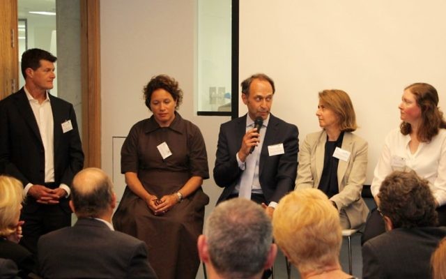 From left: Professor Chris Goodnow, Executive Director of the Garvan Institute of Medical Research, Rina Michael, Executive Director of Weizmann Australia, and the Garvan Institute's Professor Jerry Greenfield, Dr Dorit Samocha-Bonet and Dr Joanne Reed. From left: Professor Chris Goodnow, Executive Director of the Garvan Institute of Medical Research, Rina Michael, Executive Director of Weizmann Australia, and the Garvan Institute's Professor Jerry Greenfield, Dr Dorit Samocha-Bonet and Dr Joanne Reed.