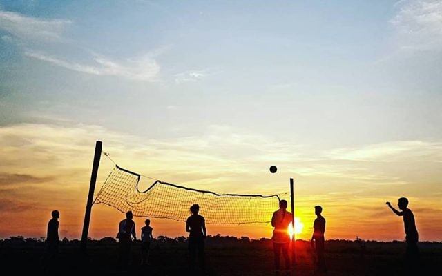 Rachel Flitman entered this photo of a volleyball game in Rurrenabaque (the Amazonian jungle in Bolivia) at dusk. Rachel Flitman entered this photo of a volleyball game in Rurrenabaque (the Amazonian jungle in Bolivia) at dusk.