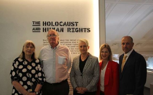 From left: Reverend Dr Stephanie Dowrick, Dr Paul Bauert, Dr Kerryn Phelps MP, Jackie Stricker-Phelps and Vic Alhadeff. Photo: Sophie Deutsch From left: Reverend Dr Stephanie Dowrick, Dr Paul Bauert, Dr Kerryn Phelps MP, Jackie Stricker-Phelps and Vic Alhadeff. Photo: Sophie Deutsch