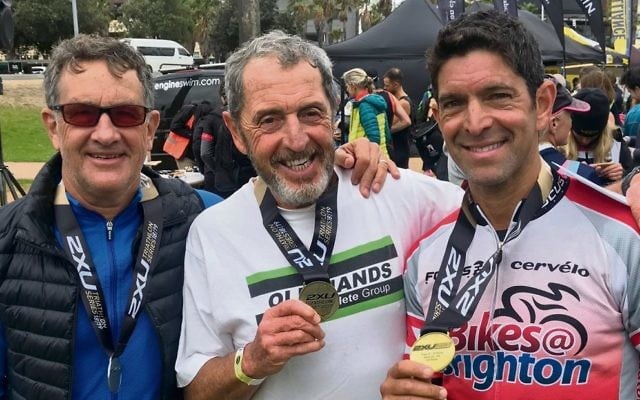 From left: Gary Newstadt, Neil Slonim and Josh Goldstat. From left: Gary Newstadt, Neil Slonim and Josh Goldstat.