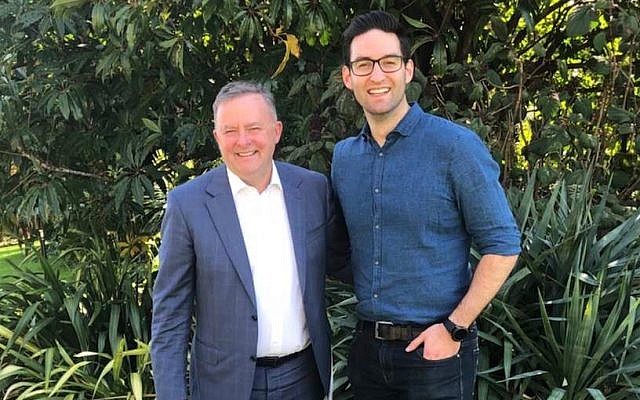 Opposition Leader Anthony Albanese (left) with Labor MP Josh Burns. Opposition Leader Anthony Albanese (left) with Labor MP Josh Burns.