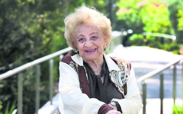 Lena Goldstein, pictured ahead of her 100th birthday earlier this year, passed away peacefully in her sleep on
Tuesday night. Photo: Noel Kessel Lena Goldstein, pictured ahead of her 100th birthday earlier this year, passed away peacefully in her sleep on
Tuesday night. Photo: Noel Kessel
