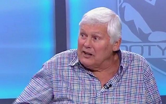 Mal Brown on The Sunday Footy Show. Mal Brown on The Sunday Footy Show.