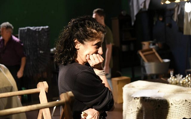 Karen Pearlman on the set of
her new short film, I Want to
Make a Film About Women.
Photo: Meg White