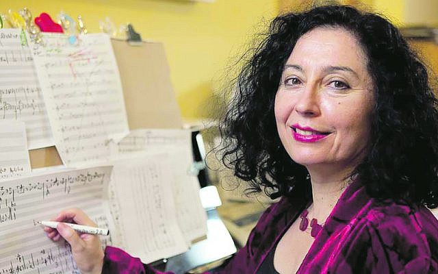 Composing at the piano is where Elena
Kats-Chernin feels at home. “I am joined
at the hip with my music paper and my
piano ... It’s somehow my place.” Composing at the piano is where Elena
Kats-Chernin feels at home. “I am joined
at the hip with my music paper and my
piano ... It’s somehow my place.”