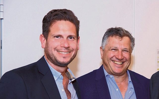 Alain Hasson (left) and Bruce Goldsmith. Alain Hasson (left) and Bruce Goldsmith.